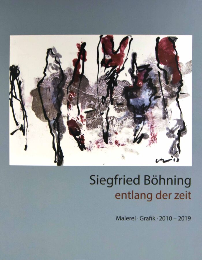 Buchcover Siegfried Böhning • entlang der zeit